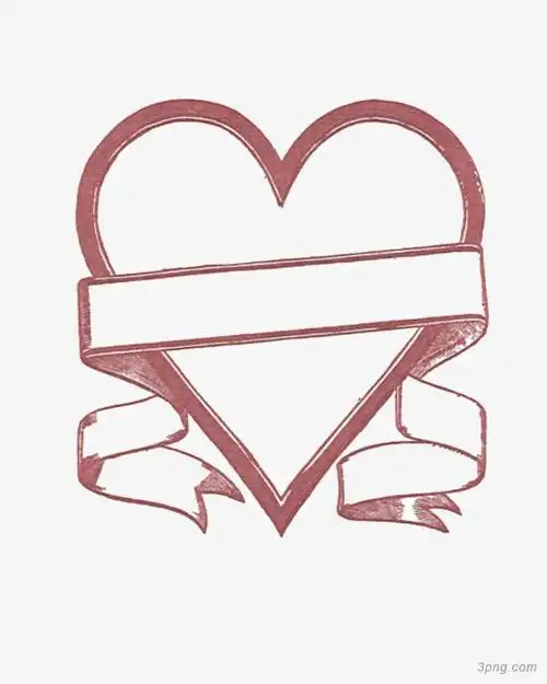 心形图案png素材透明免抠图片节日元素