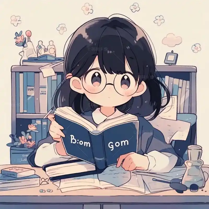 女学霸头像|祝早日上岸.#超有氛围感的头像 #女生学习头像  - 抖音