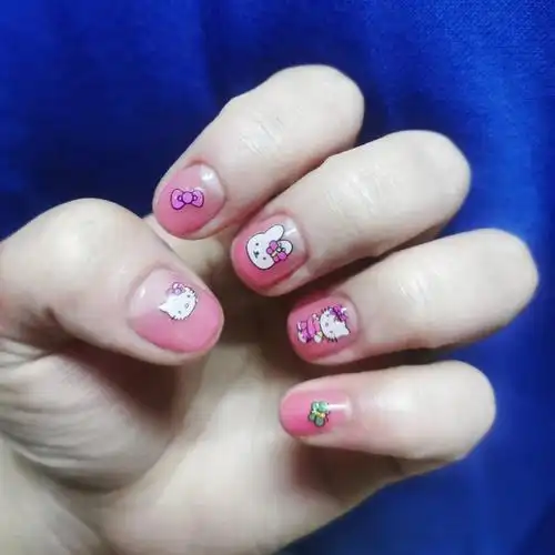 小学生美甲爱了爱了