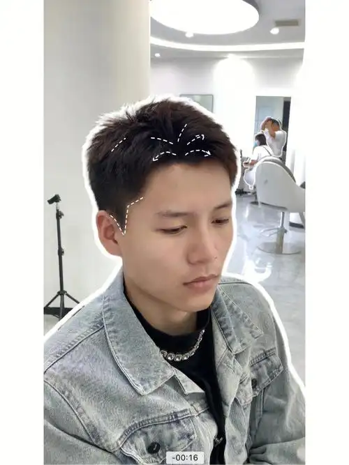 男生夏季清爽短发推荐凌乱短碎