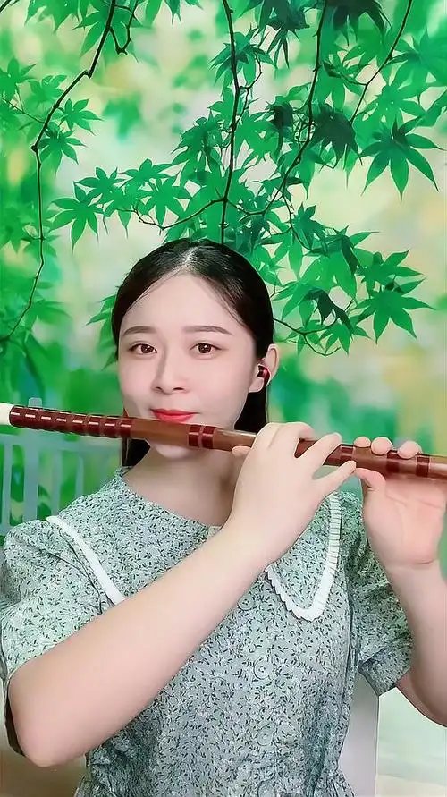 竹笛演奏《青松岭》