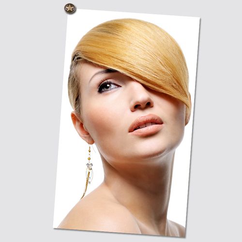 居梦坞 欧美创意发型海报个性理发店装饰画发廊美发店发型工作室艺术