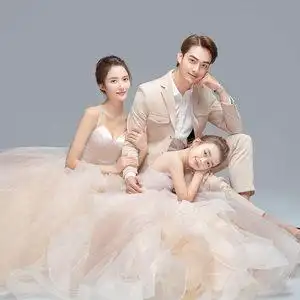 礼服 10  新款全家福亲子拍照服装中国风影楼摄影个人写真一家七口