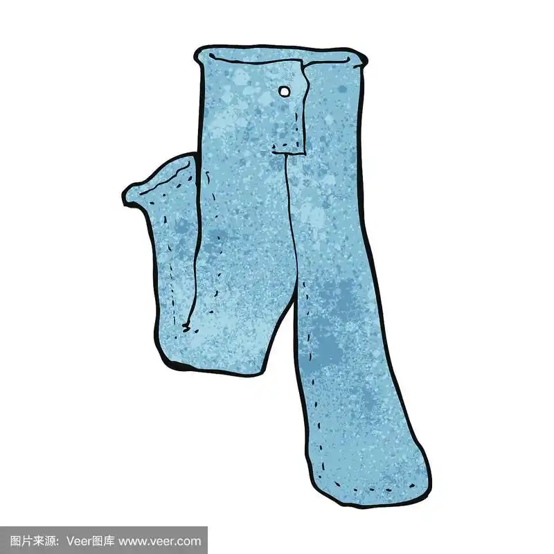卡通牛仔裤