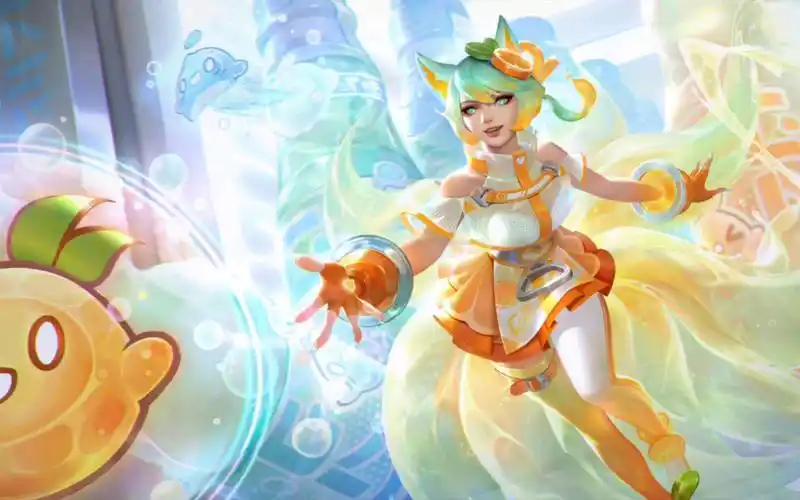 【lol手游】幻梦甜心-阿狸新皮肤效果预览