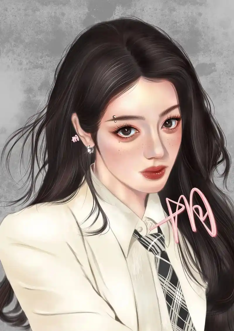 热巴绘画过程~跟我一起画起来!我说热巴是地球球花没人反对吧? - 抖音