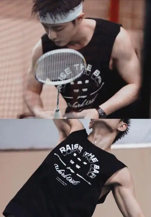 妥妥运动风的肖战,青春气息十足的少年