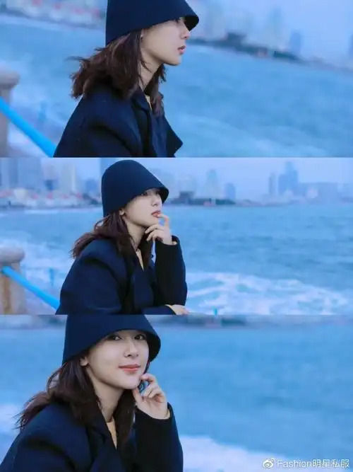 杨紫海边治愈大片