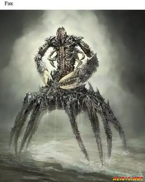 恶魔版12星座碉堡!美国艺术家笔下创作修罗十二界