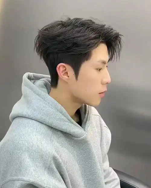 男生韩系服帖烫气垫