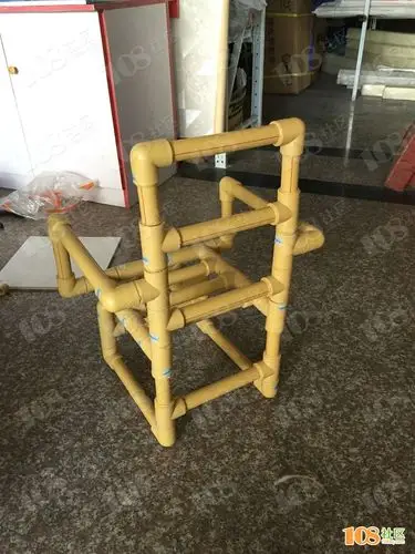天价座椅!崧厦社友做的纯手工ppr水管小椅子,你看怎么样