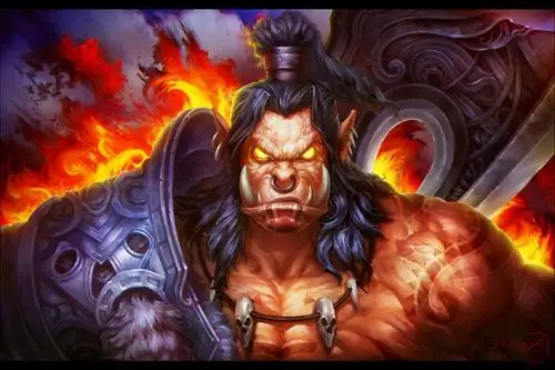 魔兽世界 地狱咆哮斧王原画