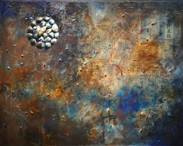 艺术先锋 董子棋作品追忆系列,综合材料