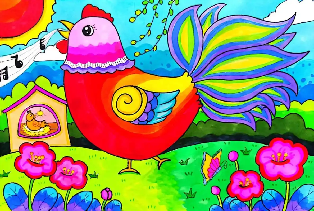 课程类型:造型表现课程 课时参考:90分钟 年龄参考:7-8岁 绘画材料:8