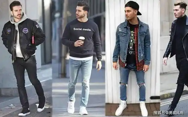 春季男士街头风如何穿搭既显时尚潮流又不失男人味|男装|工装裤|身材