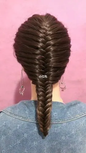 满头鱼骨辫语音讲解教程