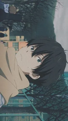 冰菓清新横屏校园动漫手机壁纸