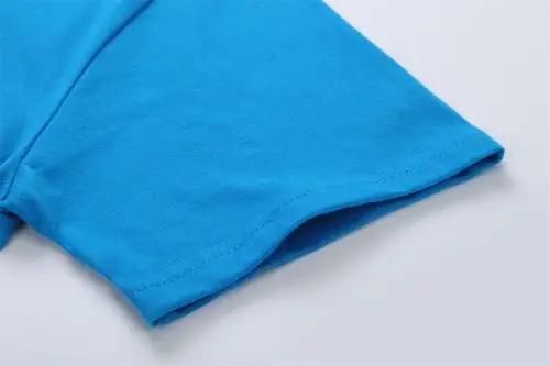 欧码纯棉男女空白t恤定制班服logo工作服文化衫印字广告衫批发