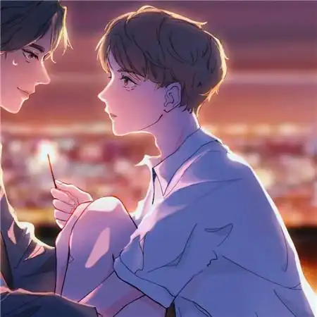 二人兄弟专属头像 高清一人一半的头像一左一右兄弟配对图片_基友男生