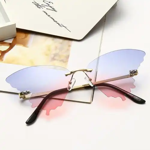 彩虹桥 1832蝴蝶款式太阳镜 欧美时尚大框形状太阳眼镜