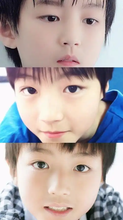 王俊凯 从小到大的眼睛杀