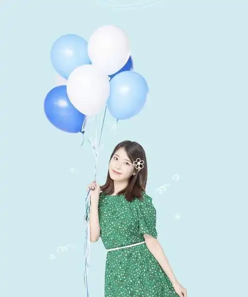 iu宣传海报超清新美好数套造型演绎少女感是人间天使没错了