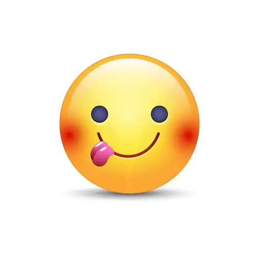 盖伊眨眼表情符号男孩快乐情绪孤立图片素材_id:vcg211238752353-vcg.