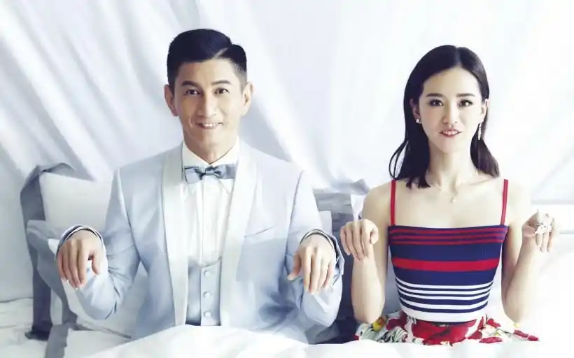 刘诗诗吴奇隆甜蜜写真桌面壁纸 - 第1张