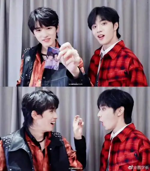 宋亚轩刘耀文抽卡抽到自己