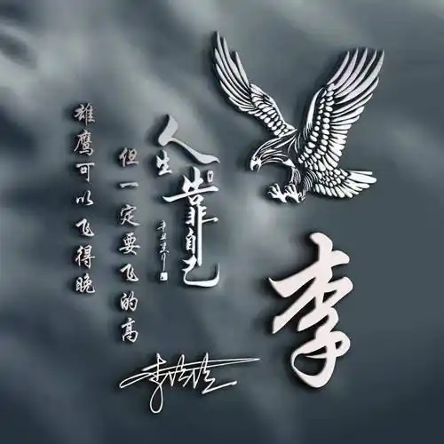 2024你的微信头像该换了75张姓氏个性签名头像敬请笑纳