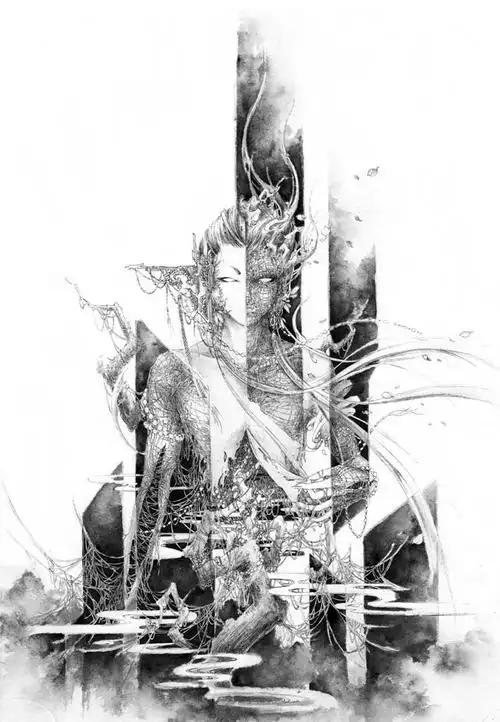 半人半神,半鬼半佛