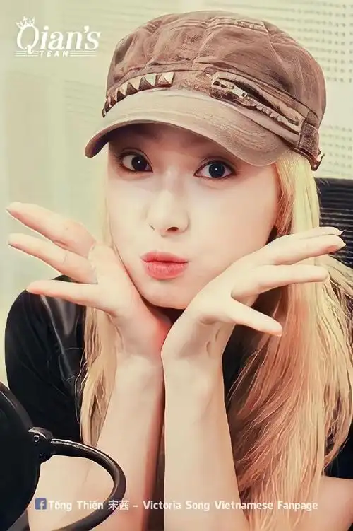 花式安利宋茜##宋茜#@宋茜标致又可爱的金发victoria考古图cr阅南