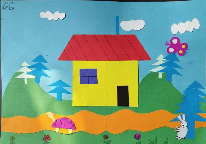 八一学校202班对称元素剪贴画一览