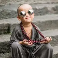 小和尚真人头像图片超萌可爱的小和尚微信头像真人