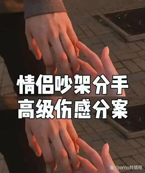 情侣吵架分手高级伤感文案  见过花开就好, 何必在意花为谁开.