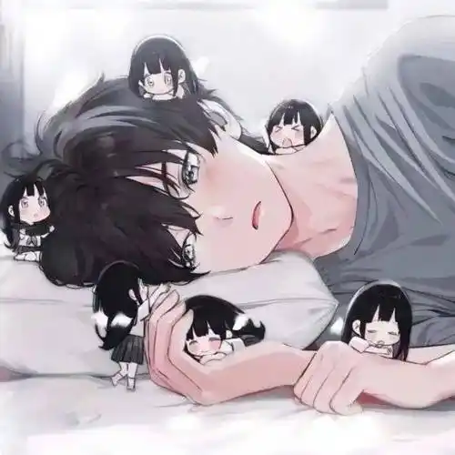 动漫情头丨美到极致的神仙情侣头像_wi-fi_图片_字体