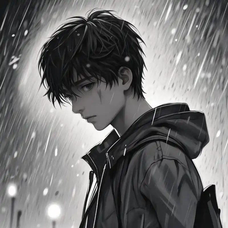 92 伤心心碎男生头像 96 这是一组充满情感的男生头像,透露出伤心