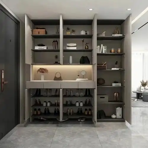 分享一款入户玄关鞋柜设计风格装修效果图