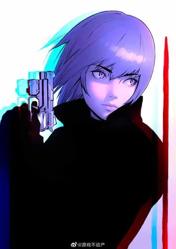 攻壳机动队sac2045官方推特今天公开了多张艺术图集展示了草雉素子荒