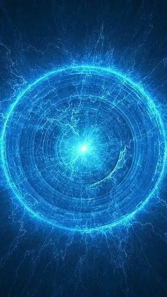 科技感十足的壁纸上