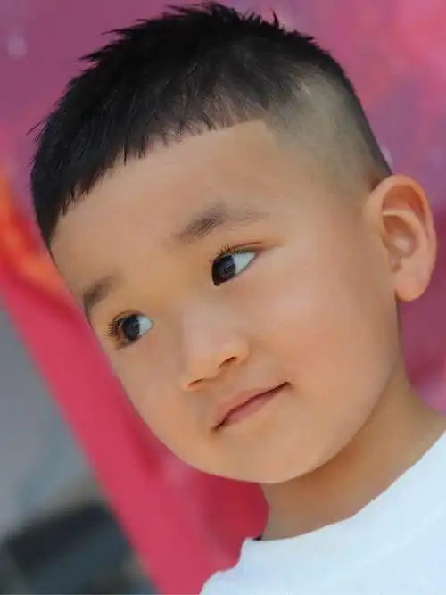 2024新时尚小男孩发型来了,很帅很有型,喜欢的家长请收藏