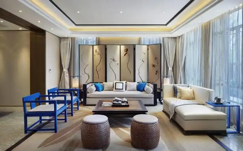 中德英伦联邦140平米四居室中式风格装修效果图