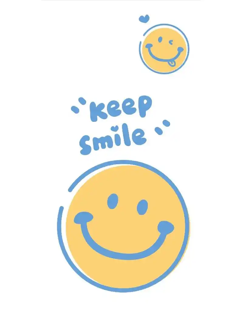 767179期‖手机壁纸‖笑脸 未经允许禁止商用印刷抹水印 违者