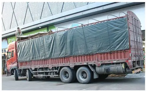 明乐防水防晒车用帆布-货车防水盖货蓬布-平板车盖棚帆布