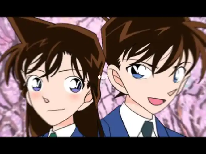 工藤新一和小兰啊