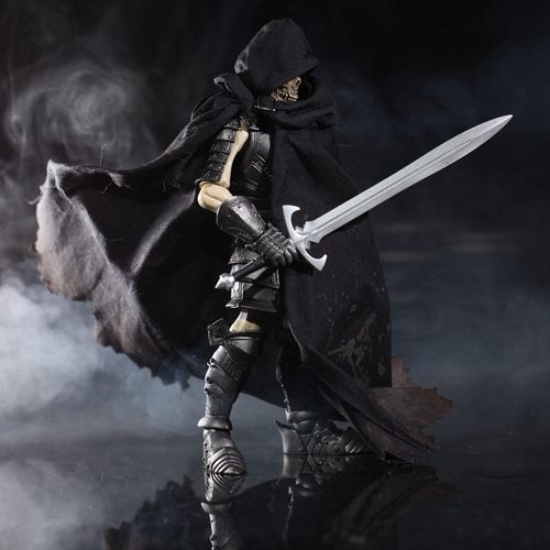 长袍四骑士神话军团骷髅死灵法师6寸通用div手办