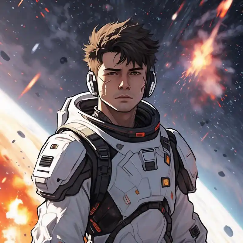 99赛博朋克风暴男生头像95 探索未来科技的边缘,赛博朋克风格男生