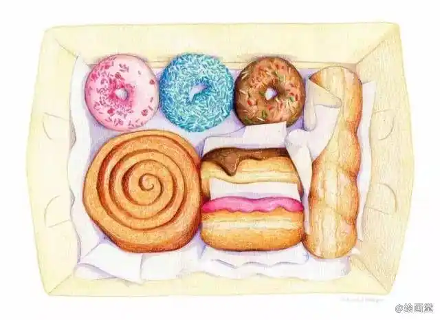 彩铅| 看了就想吃的彩铅美食