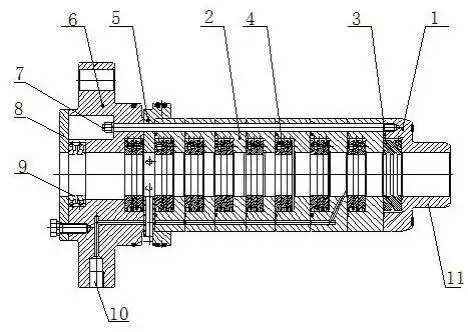 一种往复活塞式压缩机的填料组件的制作方法