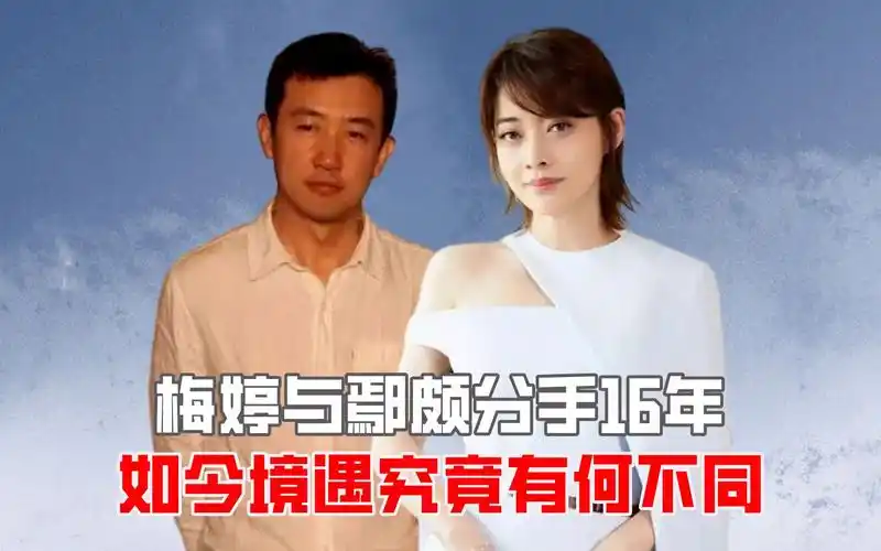 梅婷与鄢颇分手16年,如今境遇究竟有何不同?